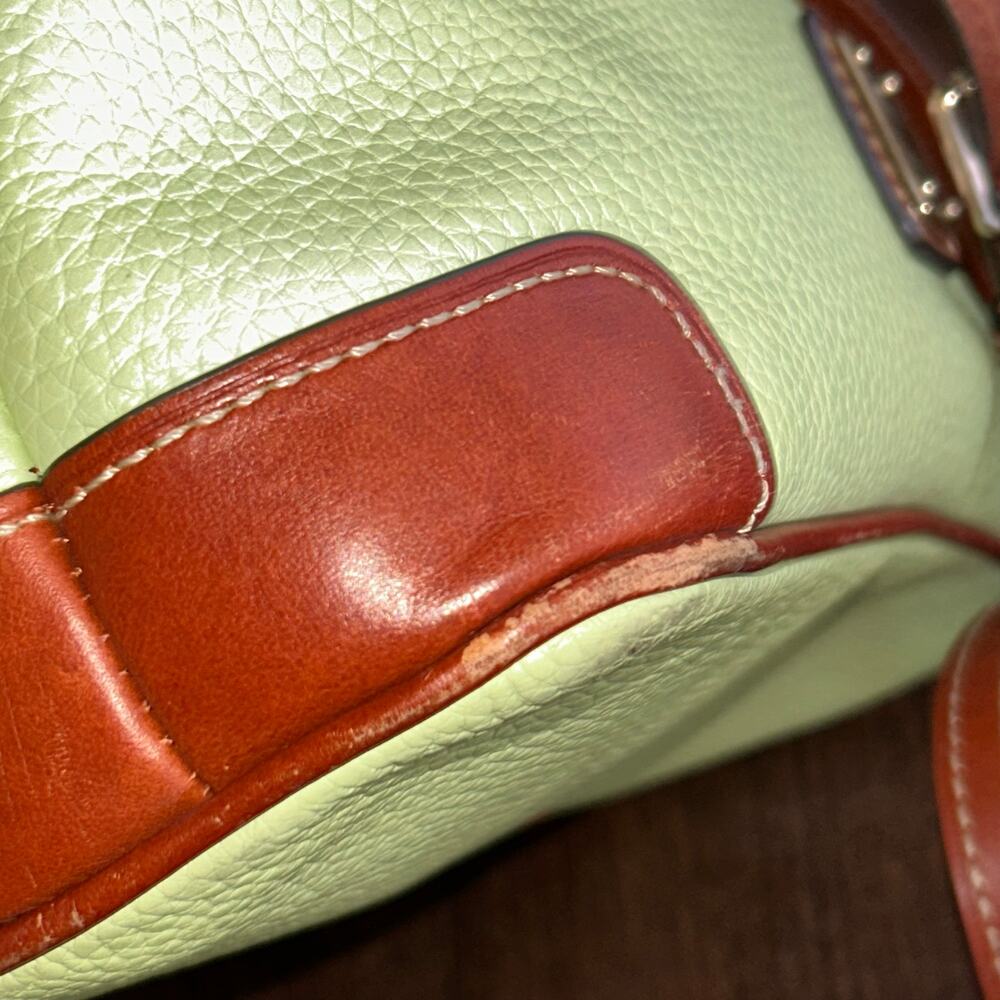 Dooney & Bourke All Leather Pebble Leather Crossbody / Shoulder Bag - Picture 6 of 16
